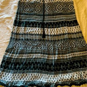 WESTPORT WOMAN 3X flowy boho hippie casual BEAUTIFUL SKIRT